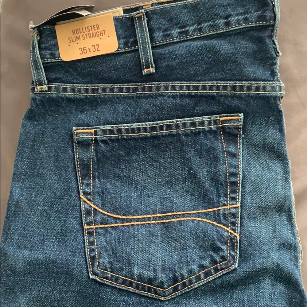 Hollister slim straight jeans
